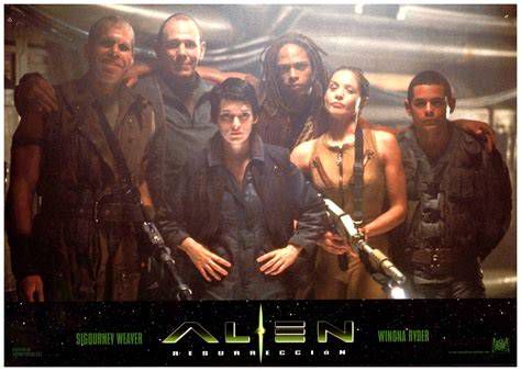 Alien Resurrection cast ensemble