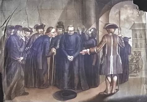 Expulsión de los jesuitas: grabado histórico del embarque en Cartagena