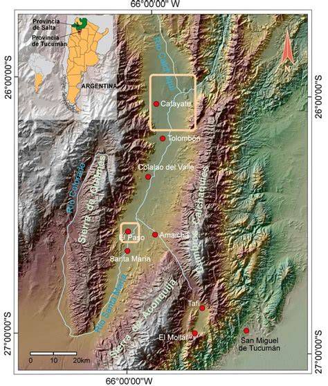 Foto de Pablo Hernando Moreno y mapa de la Prelatura de Cafayate, Argentina