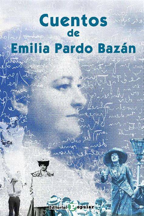 Portada antigua de libro de relatos de Emilia Pardo Bazán
