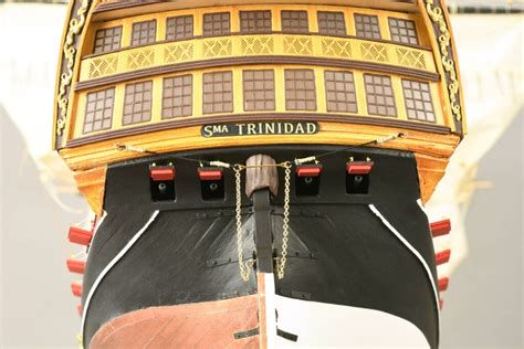 Pecio del Santísima Trinidad: representación del hundimiento