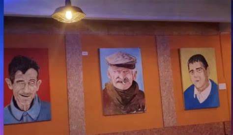 Galería con fotografías emblemáticas y retratos de figuras culturales