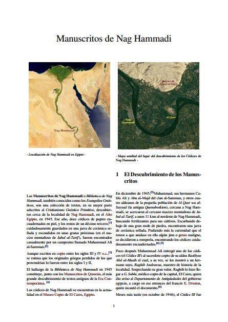 Mapa del hallazgo de los manuscritos de Nag Hammadi en Egipto