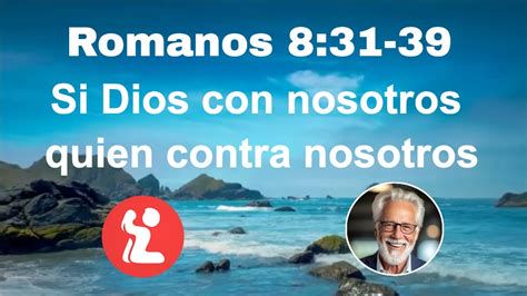 Representación gráfica de Romanos 8:31-39 con ilustración de protección divina