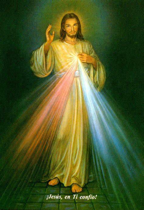 Imagen de Jesús Misericordioso en la capilla de Łagiewniki