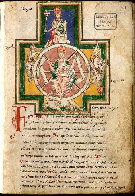manuscrito medieval Carmina Burana