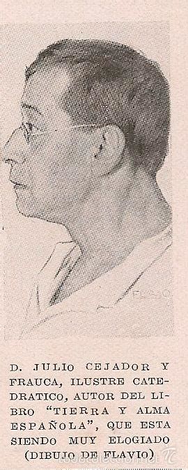 Retrato de Julio Cejador y Frauca