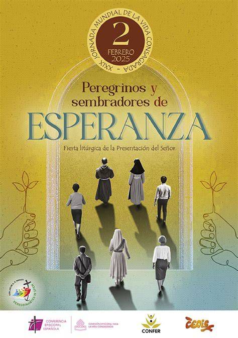 Esquema de las etapas de formación en la vida consagrada (Postulantado, Noviciado, Juniorado, Profesión perpetua y Formación permanente)