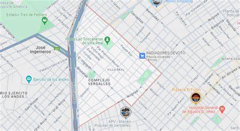 Mapa esquemático del Barrio de A Magdalena con sus calles y plazas principales