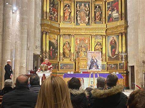 Procesión de la Virgen en Aranda de Duero