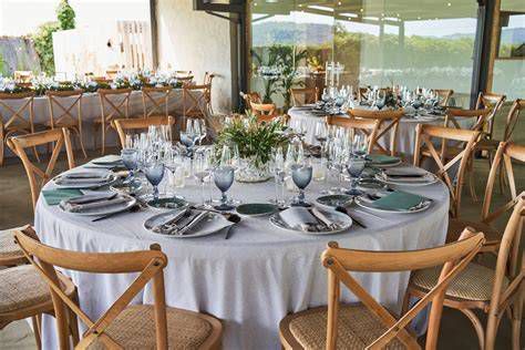 banquete de boda y montaje de evento en restaurante la capilla