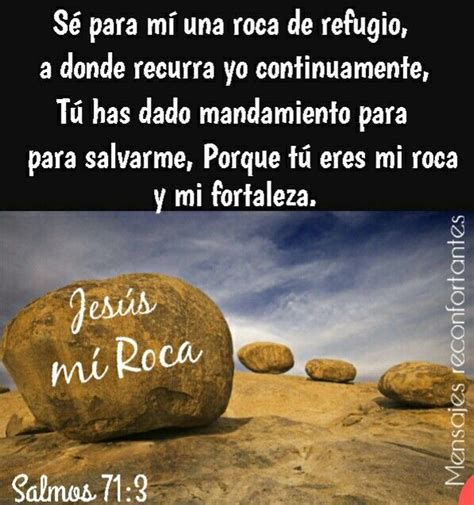 Ilustración Salmo 71 - Dios como roca y refugio