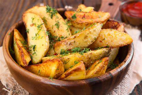 papas al horno y pasapurés