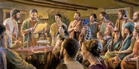 Iglesia primitiva en Jerusalén - Pentecostés