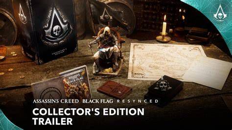 estantería con estatuas de Assassin’s Creed y etiquetas de ubicación