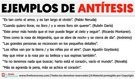 infografía resumida de las cuatro antítesis