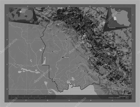Mapa de la provincia de Bombali y ubicación de Kamabai