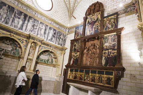 retablo renacentista y sepulcro de la Capilla de la Presentación