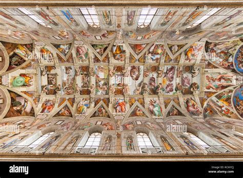 Interno Cappella Sistina - dettaglio soffitto