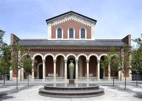 Bibliothekssaal der Abtei St. Bonifaz