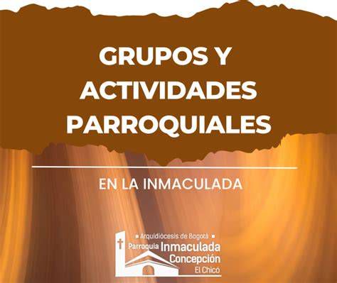 Actividades parroquiales: catequesis y voluntariado