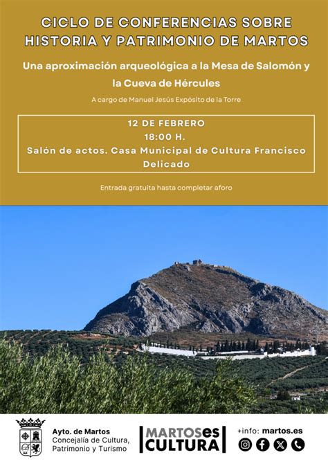 Exposición sobre el patrimonio de Martos