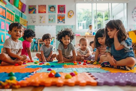 Niños jugando y aprendiendo juntos