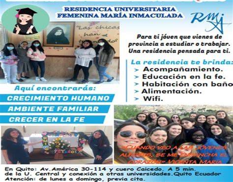 fachada y entrada residencia femenina María Inmaculada Almería