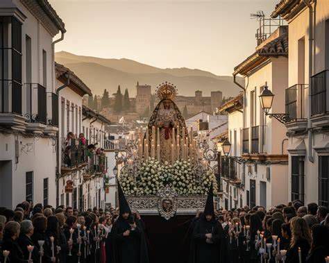 Proceso de la Virgen de las Angustias en Granada