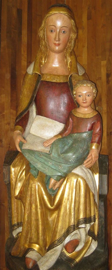 Iconografía de Sedes Sapientiae: María con el Niño en el regazo
