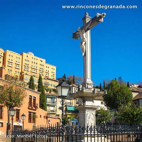 Mapa del itinerario del Cristo de los Favores por el Realejo y Centro de Granada