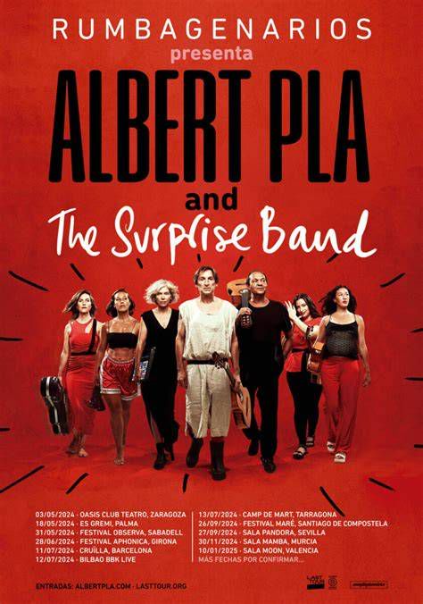 Portada del disco Rumbagenarios con Albert Pla