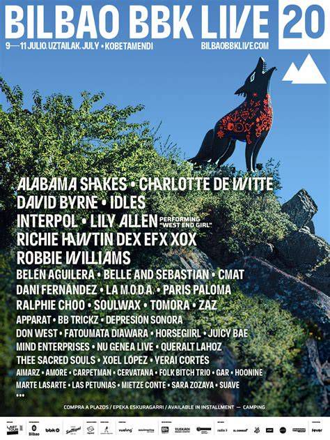 Festival Bilbao BBK Live con Albert Pla y su banda