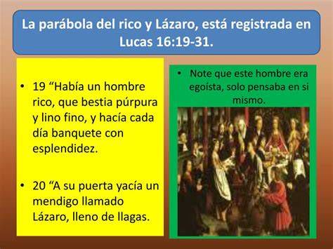 La parábola del rico y Lázaro