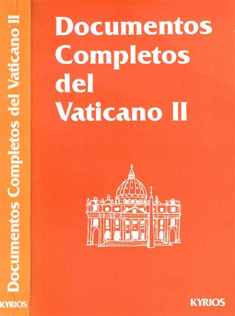 Infografía sobre documentos principales del Concilio Vaticano II