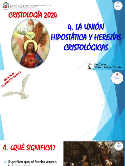 Esquema: unión hipostática vs herejías (nestorianismo, monofisismo, monotelismo)