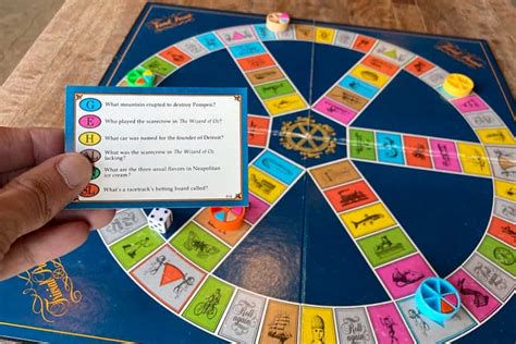 Juego de mesa Fidequiz con tarjetas de preguntas y piezas